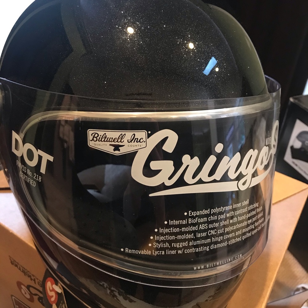 Brand new Biltwell helmet